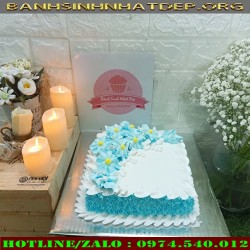 Bánh Kem Sữa Tươi Vuông 2,5 Tấc - VP33